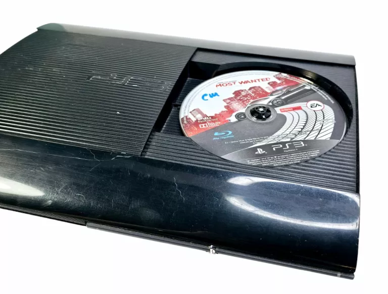 KONSOLA SONY PS3 CECH-4003C 500GB DWA PADY ZAMIENNIKI KABEL ZASILAJĄCY