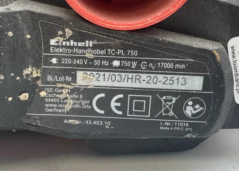 STRUG EINHELL HEBLARKA TC-PL 750 750W