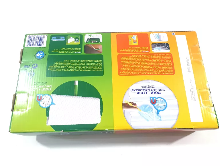 SWIFFER 2IN1 KIT ZESTAW MOP I WKŁADY + MIOTEŁKA DO KURZU