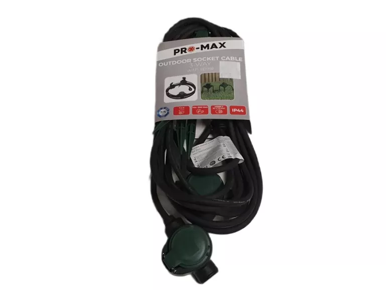 PRZEDŁUŻACZ ZEWNĘTRZNY OUTDOOR PRO-MAX 3500W 7,5M