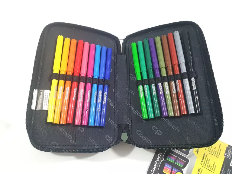 PIÓRNIK COOLPACK ZIELONO CZARNY