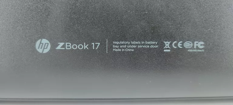 LAPTOP HP ZBOOK 17 G2 I7