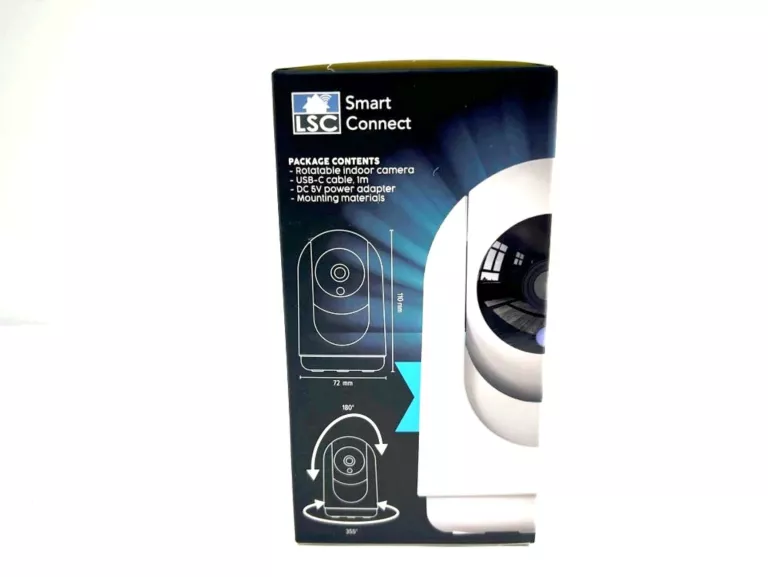 OBROTOWA KAMERA WEWNĘTRZNA LSC SMART CONNECT ROTATABLE CAMERA WIFI