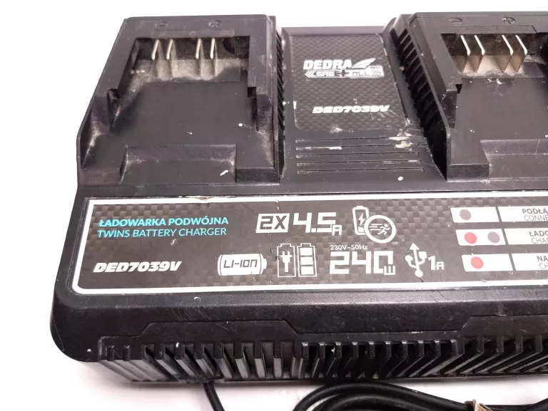 ZAKRĘTARKA UDAROWA DEDRA DED7145 + AKUMULATOR, ŁADOWARKA