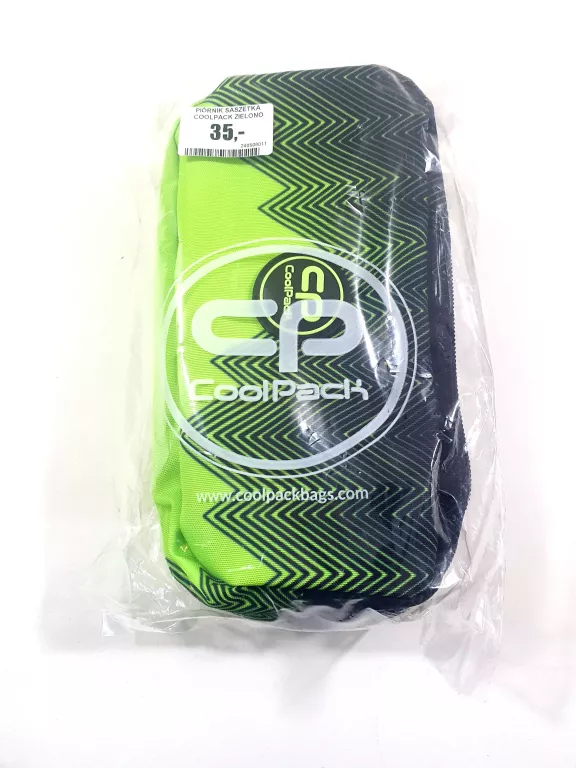 PIÓRNIK SASZETKA COOLPACK ZIELONO CZARNY