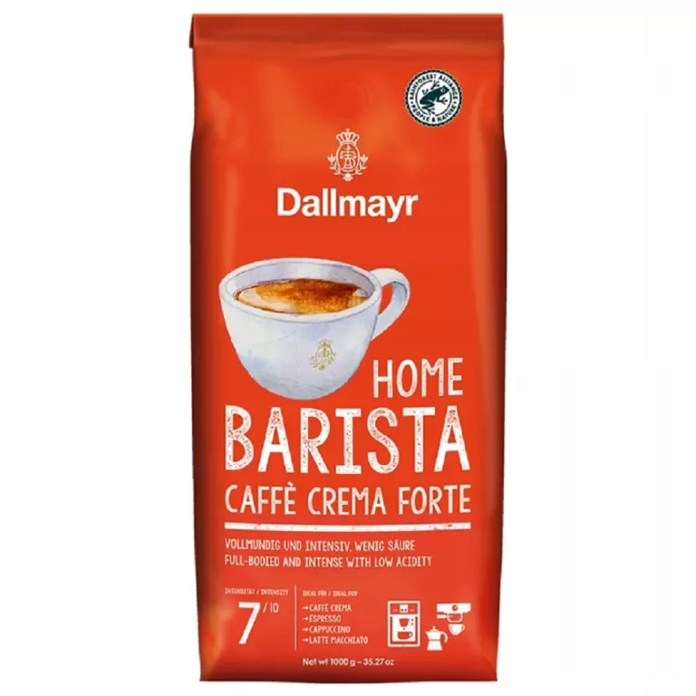 KAWA ZIARNISTA DALLMAYR HOME BARISTA CAFFE CREMA FORTE 1KG