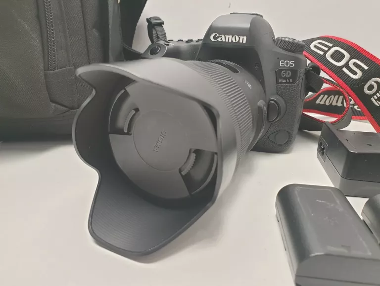 APARAT CANON EOS 6D MARK II + OBIEKTYW SIGMA 35MM 1:1,4 3X AKU