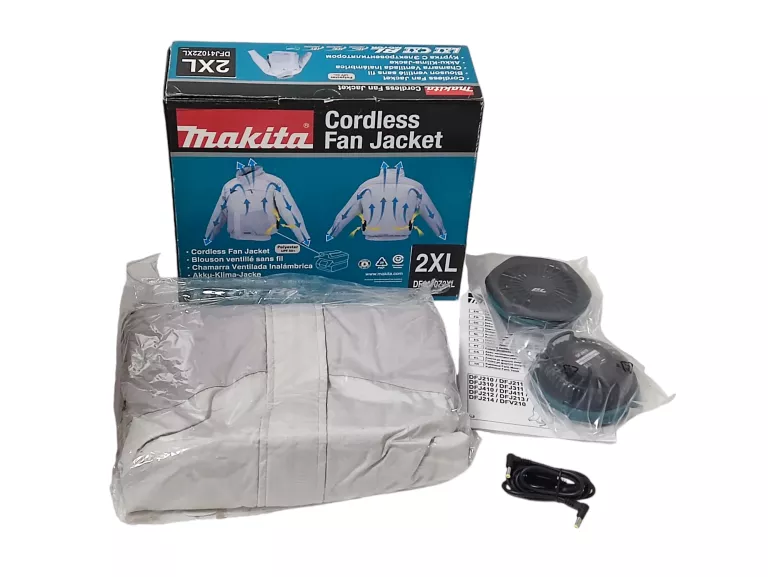 MAKITA DFJ410ZXL KURTKA WENTYLOWANA 2XL 12V - 18V
