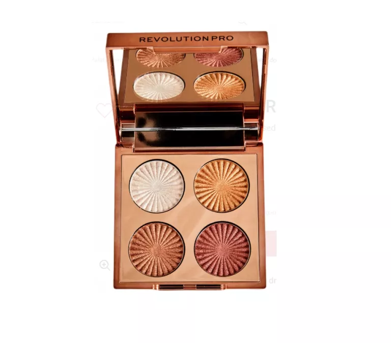 PALETA REVOLUTION PRO GODDES GLOW EYE QUAD SUNKISSED