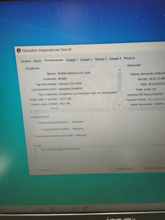 LAPTOP MSI GV62 7RD MF286 KLP PUD + ŁAD