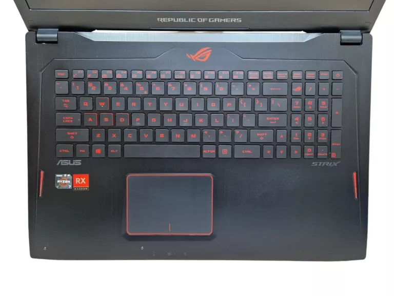 LAPTOP ASUS ROG STRIX GL702ZC RYZEN 7 32GB 256GB 1TB RX 580