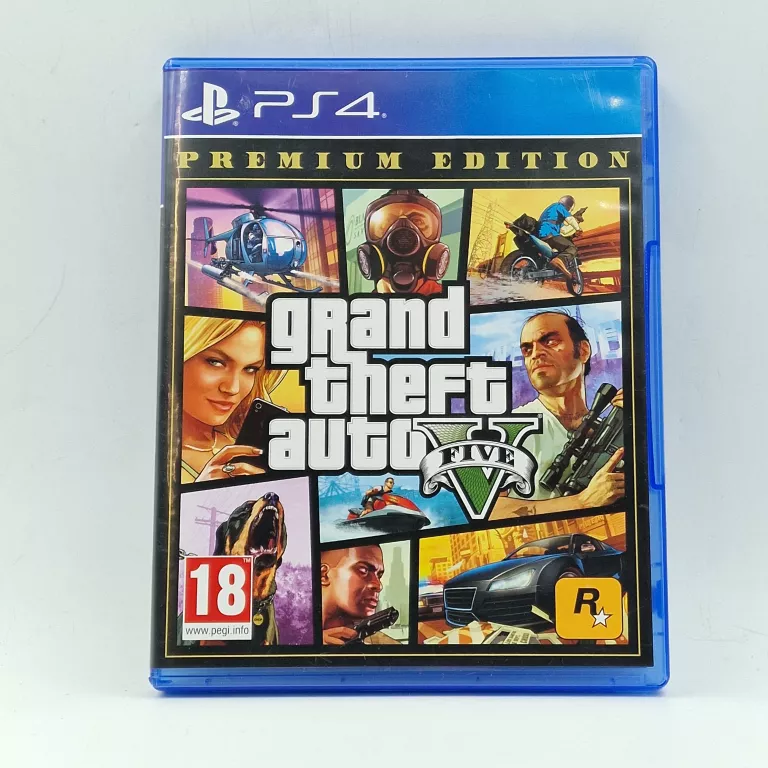 GRA GRAND THEFT AUTO V / PS4