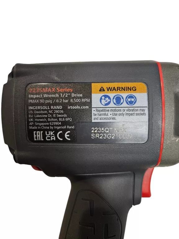 KLUCZ PNEUMATYCZNY INGERSOLL RAND 2235QTIMAX 1/2" 1760NM