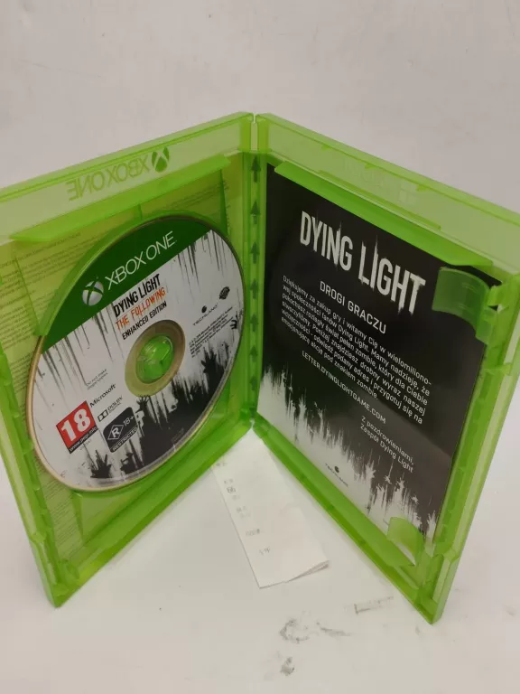 GRA NA XBOX ONE DYING LIGHT THE FOLLOWING