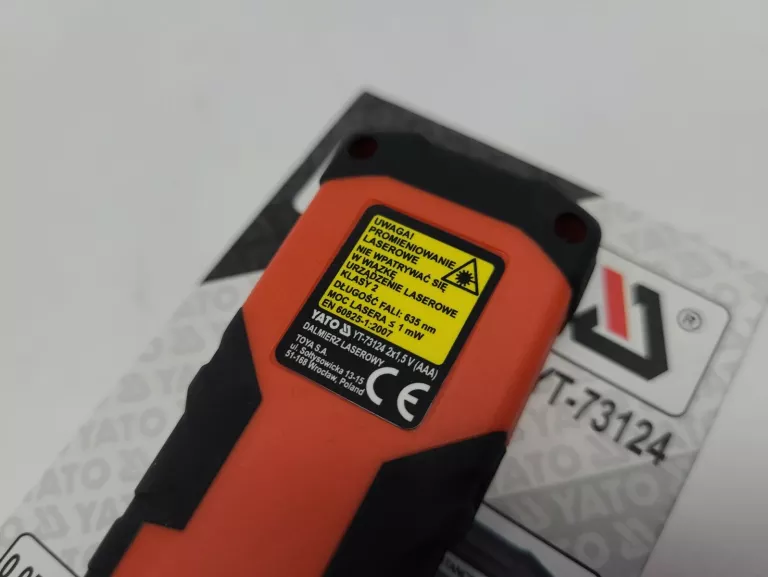 DALMIERZ LASEROWY 0.05-30M YATO YT-73124