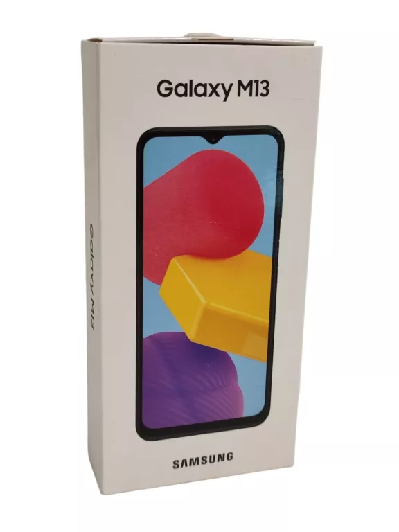 TELEFON SAMSUNG GALAXY M13 4/64 GB 6,60" 5000 MAH W PUDEŁKU NIEOTWIERANY