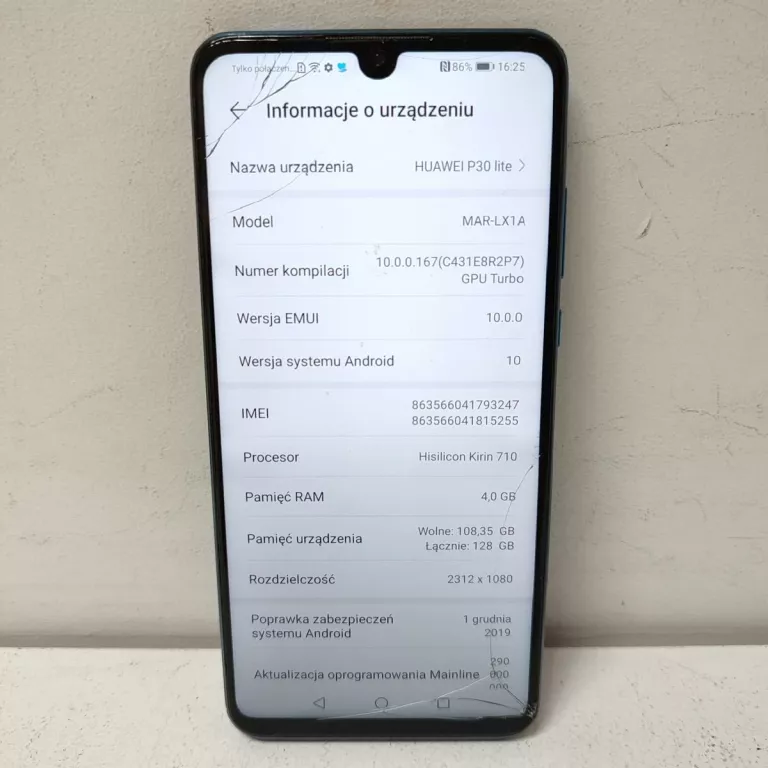 TELEFON HUAWEI P30 LITE MAR-LX1A 4/128GB