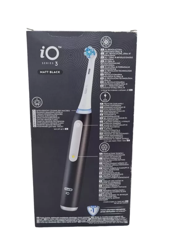 SZCZOTECZKA ELEKTRYCZNA MAGNETYCZNA ORAL-B IO SERIES 3