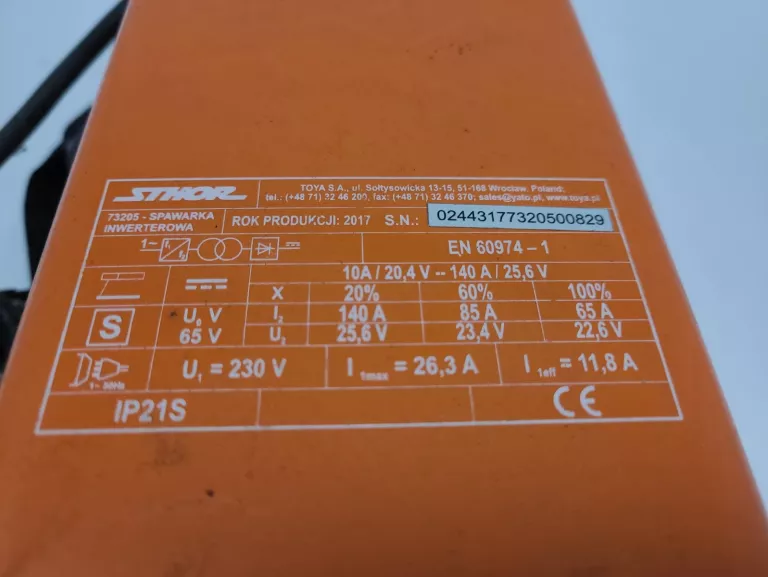SPAWARKA INWERTOROWA STHOR 73205