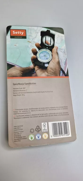 KOMPAS PROFESJONLANY SETTY NIEODPAKOWANY