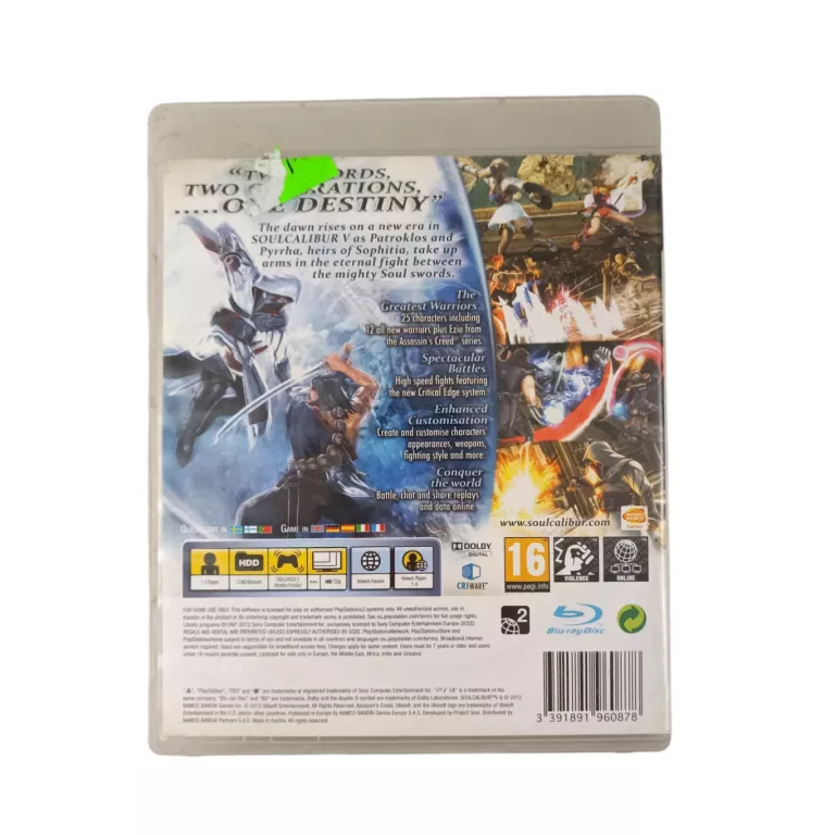 GRA PS3 SOUL CALIBUR V
