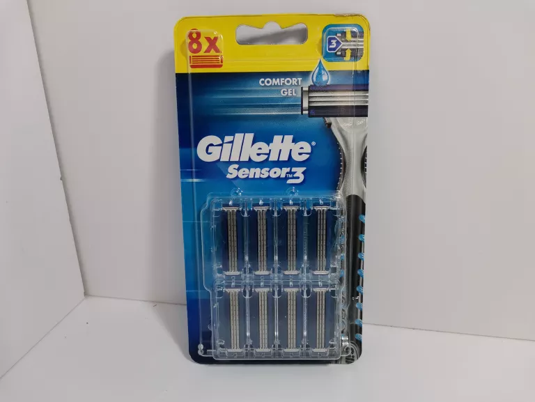 WKŁADY DO MASZYNKI  GILLETTE SENSOR 3 8SZT