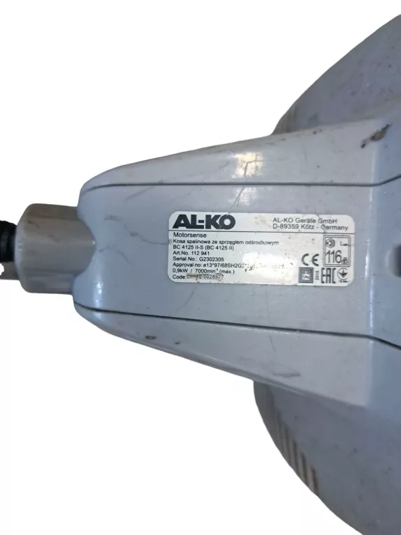 KOSA SPALINOWA ALKO BC 4125