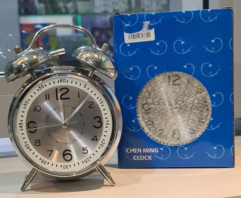 ZEGAREK VINTAGE BUDZIK SREBRNY