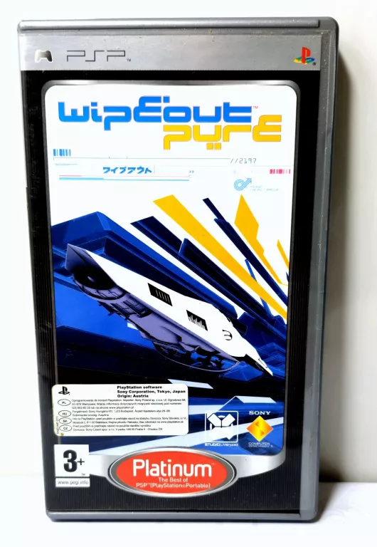 GRA NA PSP WIPEOUT PYRE