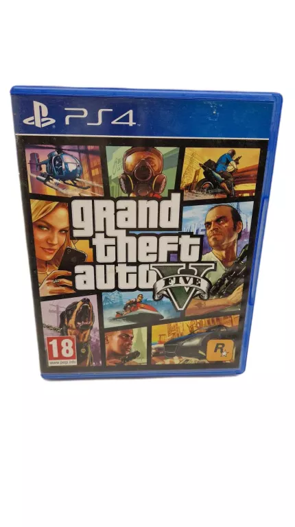 GRA GRAND THEFT AUTO V / PS4