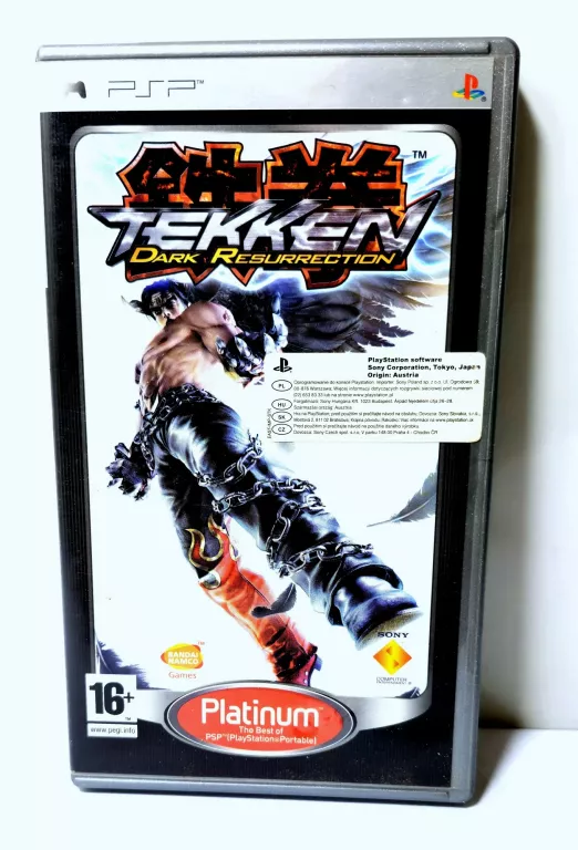 GRA NA PSP TEKKEN DARK RESURRECTION