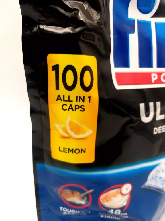 KAPSUŁKI DO ZMYWARKI FINISH ULTIMATE 100SZT LEMON