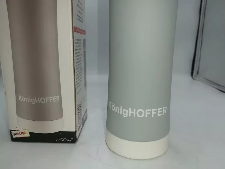 TERMOS TRAFFIC KONIGHOFFER 500 ML SZARY W PUDEŁKU