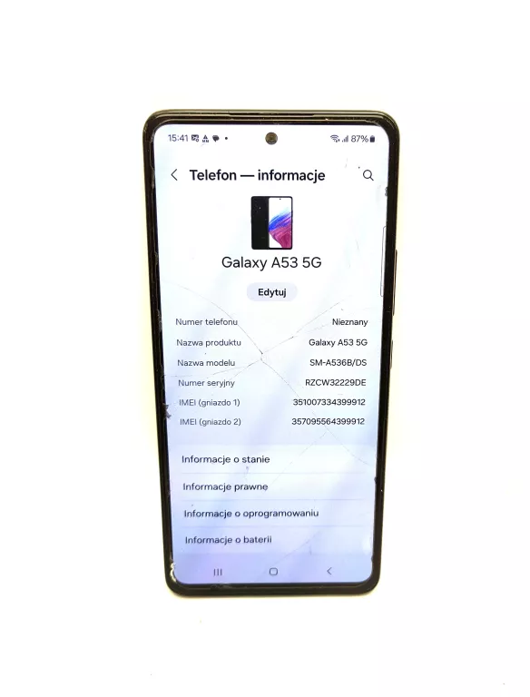 TELEFON SAMUNG GALAXY A53 128 GB