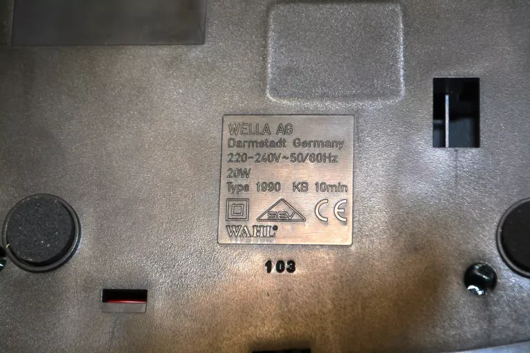 SZCZOTKA ELEKTRYCZNA DO MASZYNEK WELLA MEGA OKAZJA !