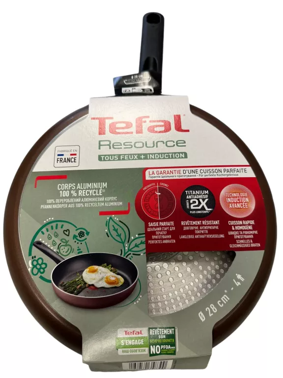 PATELNIA TRADYCYJNA 28 CM NON-STICK TEFAL 28 CM N0WA!