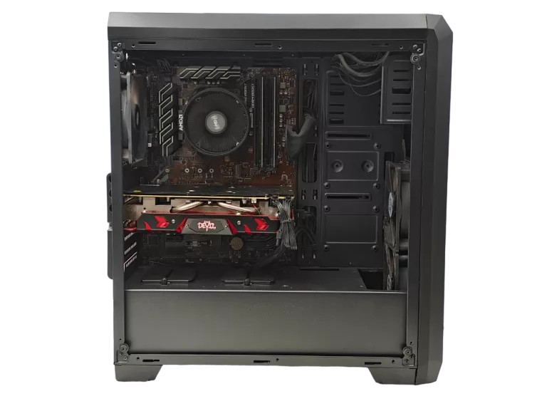 KOMPUTER AMD RYZEN 5 2600 16GB RAM AMD RX 590 120GB SSD + 1TB HDD