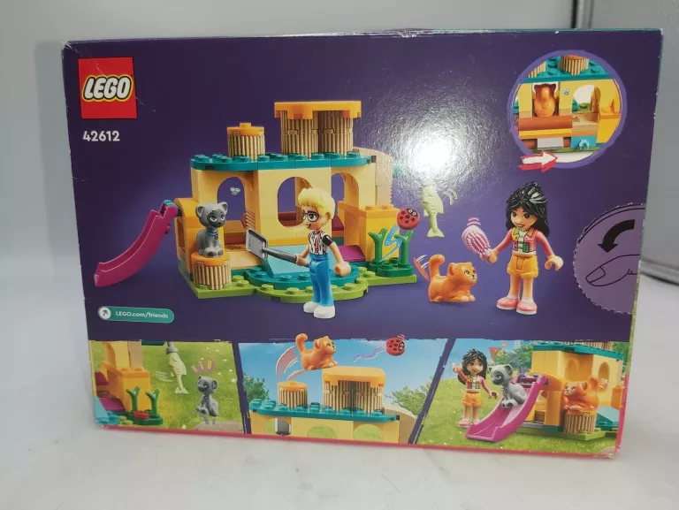 LEGO FRIENDS 42612 PRZYGODA NA KOCIM PLACU ZABAW