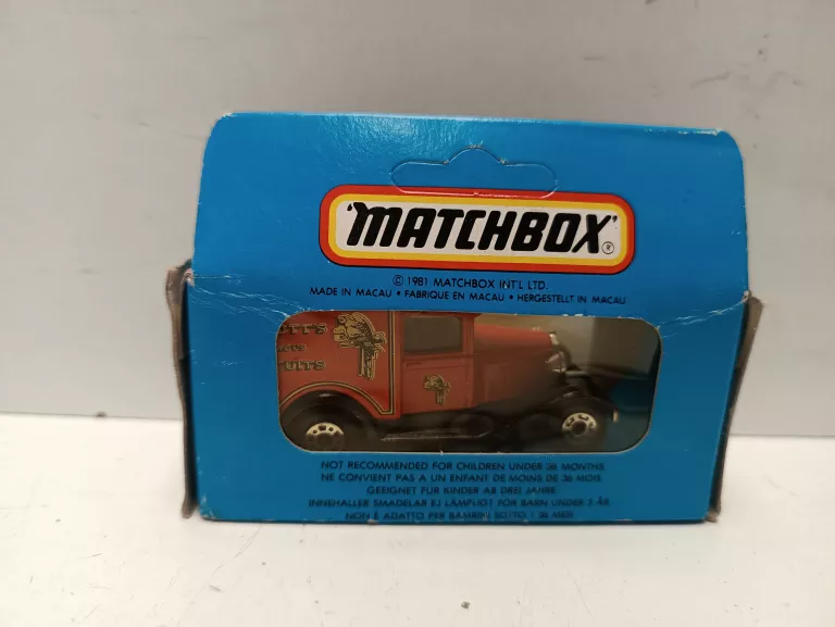 I AUTKO MATCHBOX 1981 MB38 RED FORD