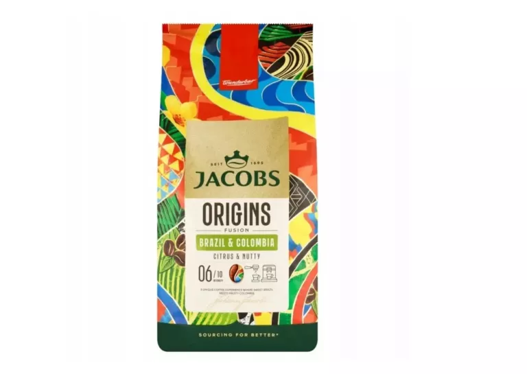 KAWA ZIARNISTA JACOBS ORIGINS FUSION BRAZIL & COLOMBIA 1KG