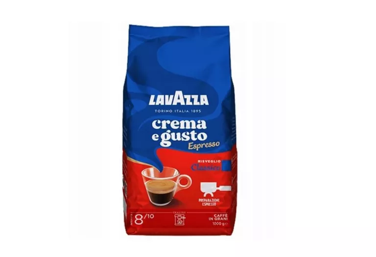 KAWA ZIARNISTA LAVAZZA CREMA E GUSTO ESPRESSO INTENSITA 8/10 CLASSICO 1KG