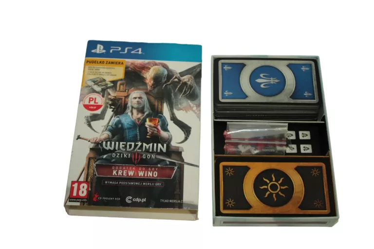 WIEDŹMIN 3 DZIKI GON - KREW I WINO + KARTY