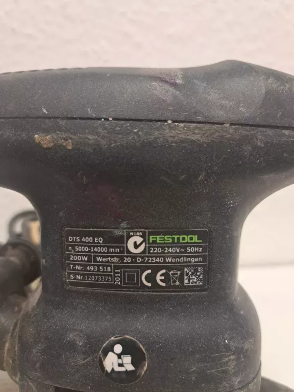 SZLIFIERKA OSCYLACYJNA FESTOOL DTS 400 EQ