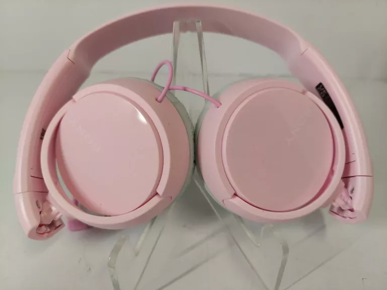 SŁUCHAWKI PRZEWODOWE SONY MDR-ZX110AP NAUSZNE MIKROFON RÓŻOWE