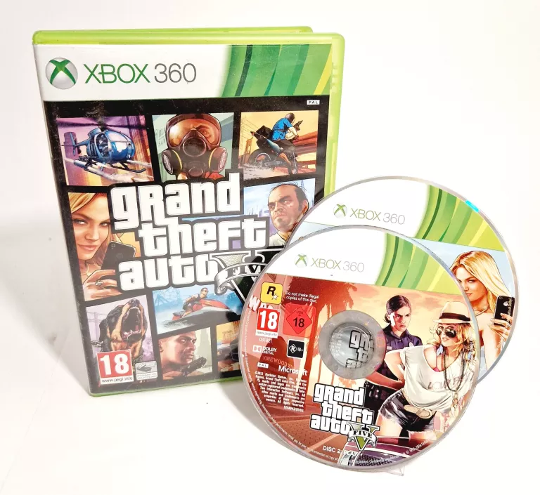 GRANND THEFT AUTO 5 XBOX 360