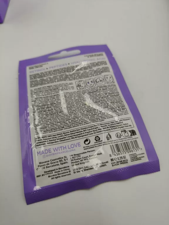 ANTI-AGE ŻELOWE PŁATKI POD OCZY Z RETINOLEM 1 PARA