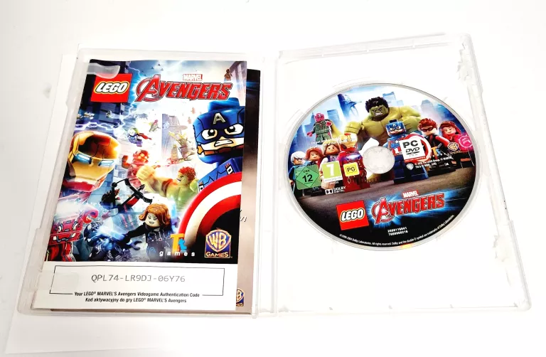 LEGO MARVEL AVENGERS PC DVD