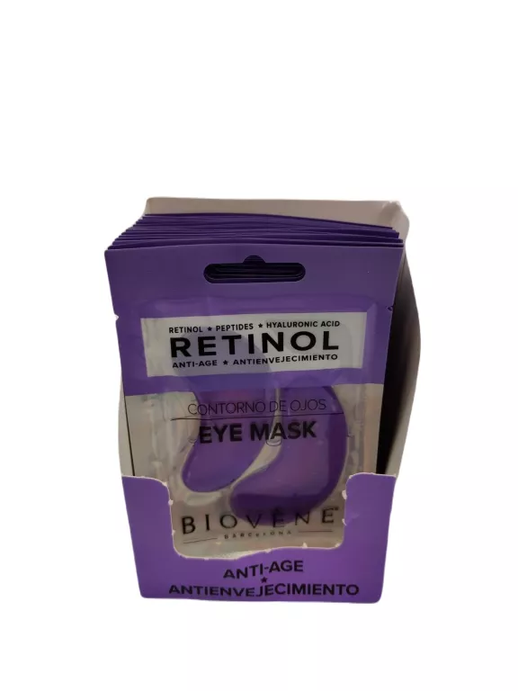 ANTI-AGE ŻELOWE PŁATKI POD OCZY Z RETINOLEM 1 PARA