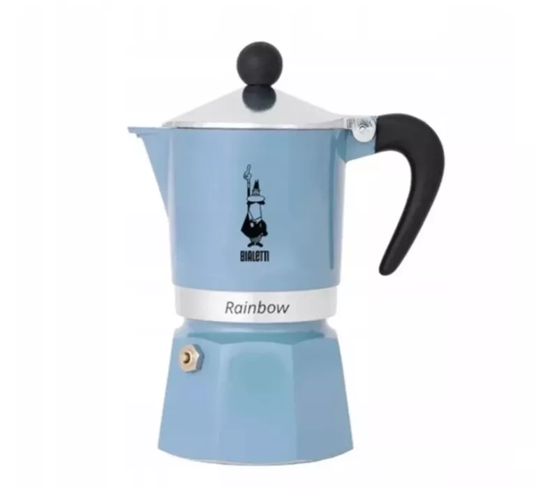 EKSPRES DO KAWY BIALETTI PRIMAVERA RAINBOW BŁĘKITNY 3TZ 130 ML