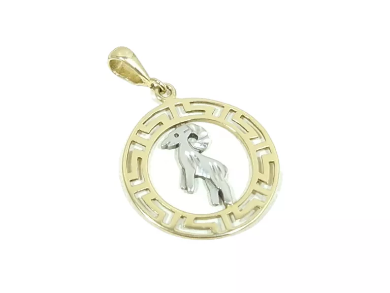 ZŁOTA WISIOREK ZAWIESZKA KOZIOROŻEC ZNAK ZODIAKU 1,67G 585 14K